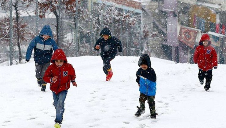 7 ilde yüz yüze eğitime kar engeli