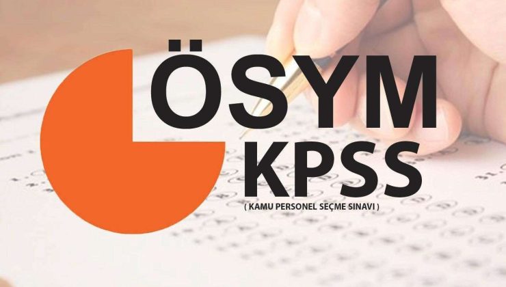 KPSS ortaöğretim başvuruları başladı