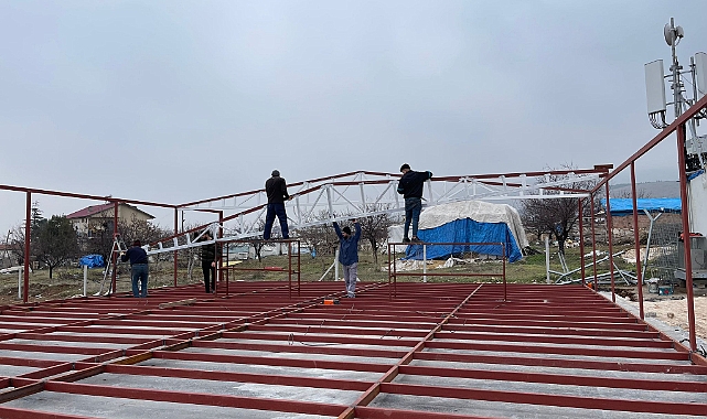 DEÜ'den Malatya'da mescid hizmeti