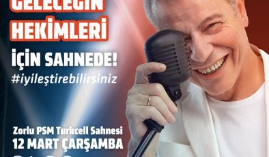 Levent Yüksel Geleceğin Hekimleri İçin Sahne Alıyor