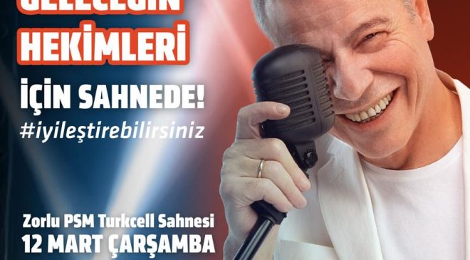 Levent Yüksel Geleceğin Hekimleri İçin Sahne Alıyor