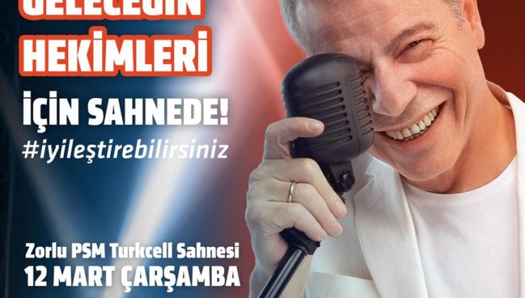 Levent Yüksel Geleceğin Hekimleri İçin Sahne Alıyor