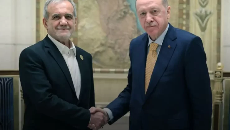 Cumhurbaşkanı Erdoğan, İran Cumhurbaşkanı Pezeşkiyan ile görüştü