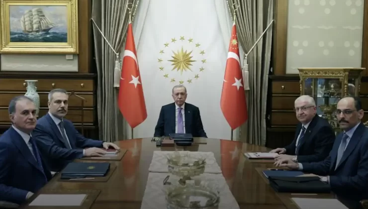 Cumhurbaşkanlığı Külliyesi’nde güvenlik toplantısı gerçekleştirildi