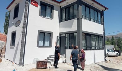 Kadışehri ilçesi’nde afet konutları hızla yükseliyor