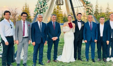 Vali Özkan, nikah şahitliği yaptı