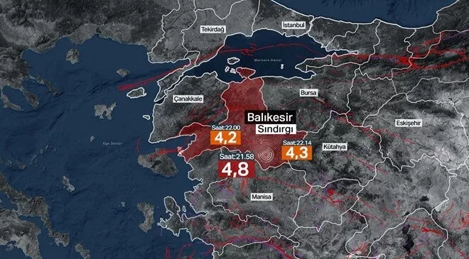 Sındırgı’da artçılar sürüyor