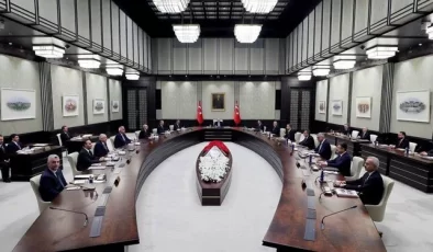 Kabine bugün Beştepe’de toplanıyor
