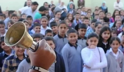 Okullarda ilk ders zili bugün çaldı