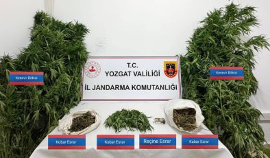 Sarıkaya’da uyuşturucu madde ele geçirildi