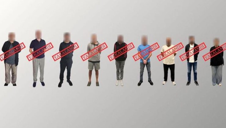Kırmızı bültenle aranan 9 suçlu Türkiye’ye getirildi