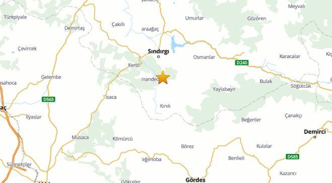 Balıkesir Sındırgı sallanmaya devam ediyor