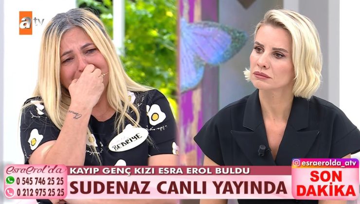 25 Eylül’den beri kayıp olan S.G.’yi Esra Erol kısa süre içerisinde buldu