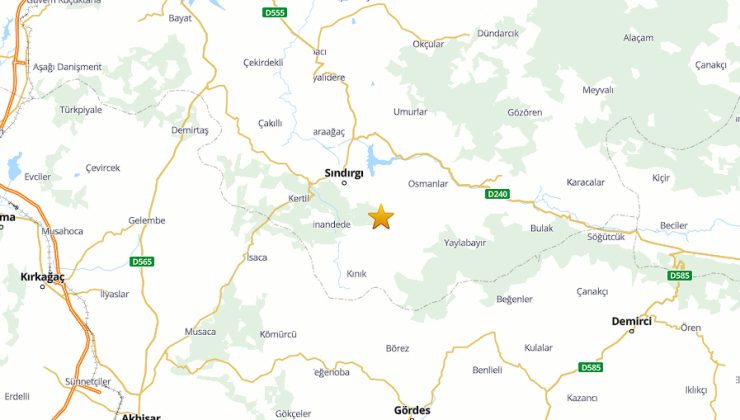 Balıkesir Sındırgı’da 4.2 büyüklüğünde deprem