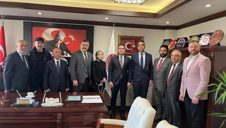 Yozgatlı Dernekler Federasyonundan HSK’ya ziyaret