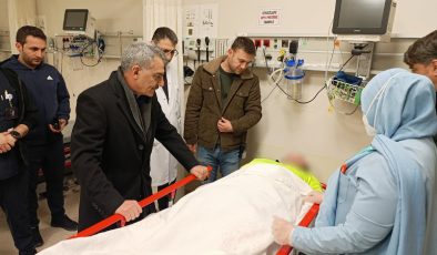 Yozgat Valisi Özkan’dan Yaralı Polis Memurlarına Geçmiş Olsun Ziyareti