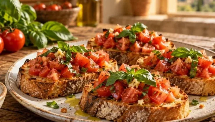 İtalyan Mutfağının Pratik Başlangıcı: Domatesli Bruschetta Nasıl Hazırlanır?