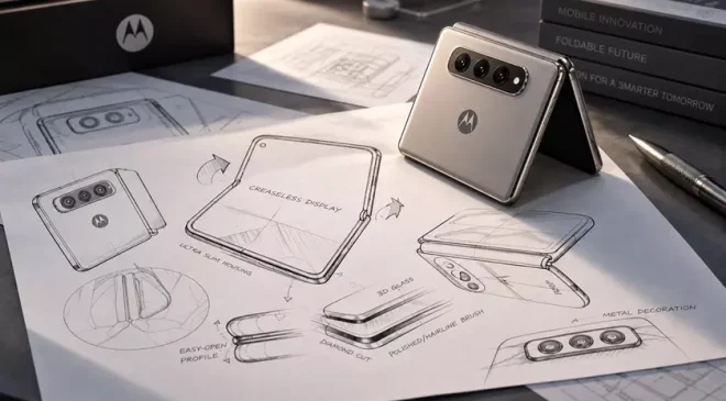 Motorola’dan Yeni Katlanabilir Telefon Geliyor: İlk Tasarım Detayları Ortaya Çıktı