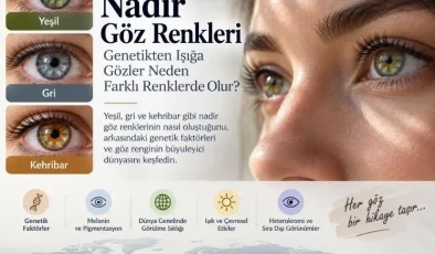 Nadir Göz Renkleri: Gözler Neden Farklı Renklerde Olur?