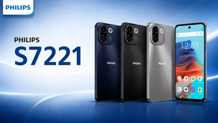 Philips S7221 5G Tanıtıldı: 5700 mAh Batarya ve Android 16 ile Geliyor