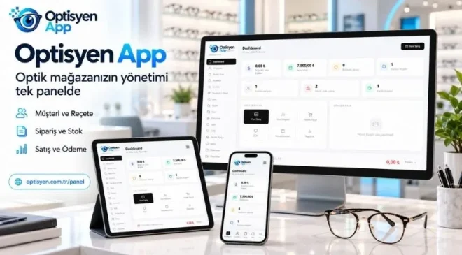 Optik Mağazalarda Dijital Yönetim: Reçeteden Teslimata Düzenli İş Takibi